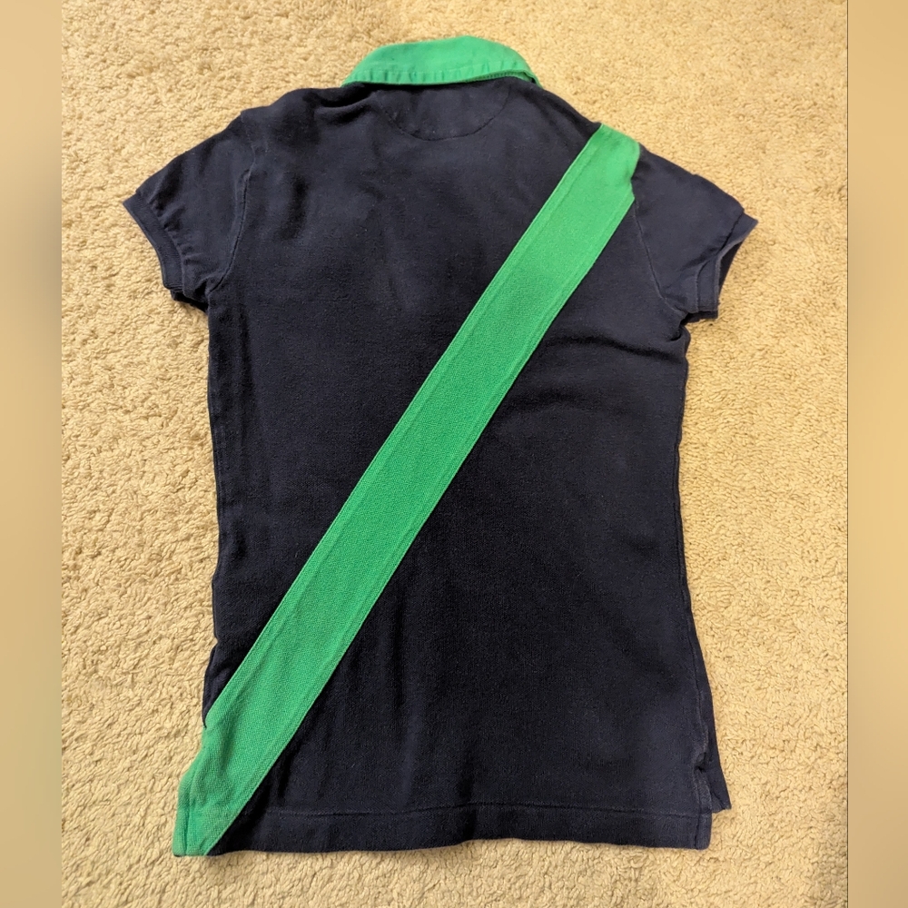 Ralph Lauren Women's Navy Polo Shirt Size XS - Picture 5 of 9